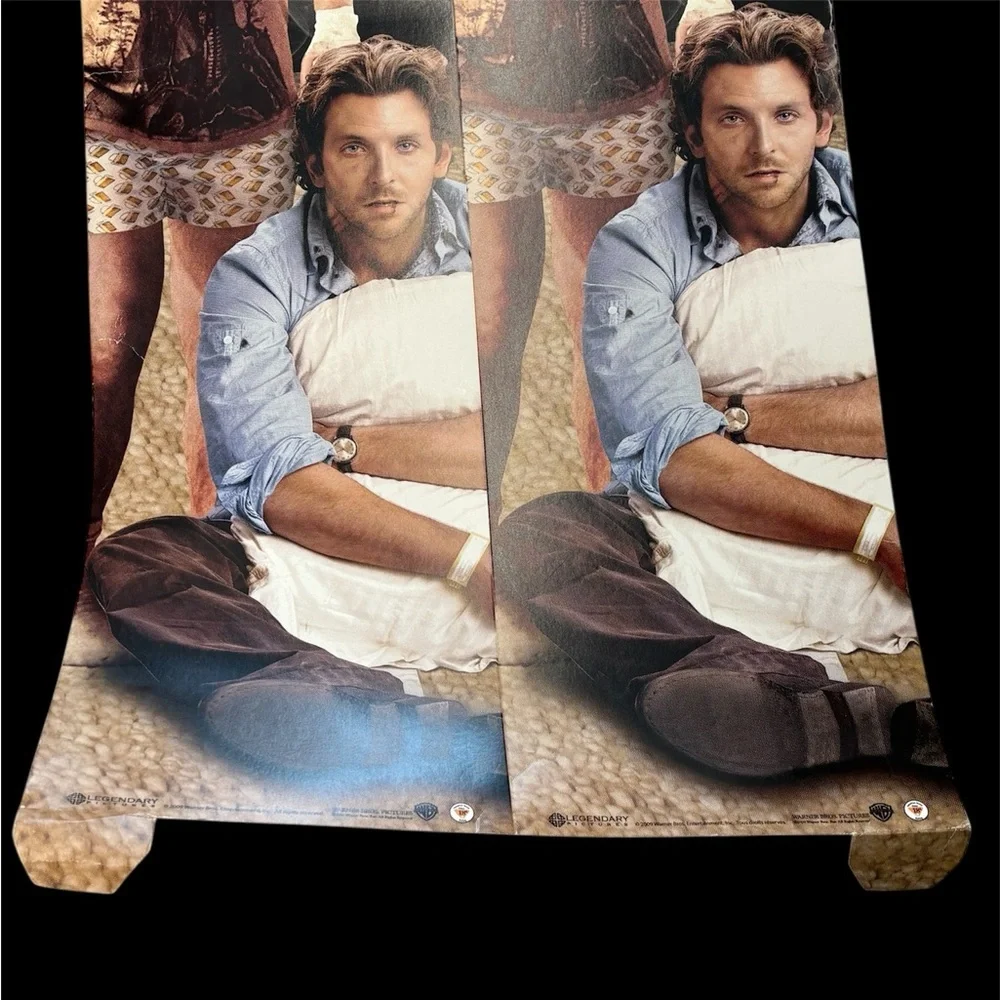 2009 Y2K THE HANGOVER BLU-RAY CARDBOARD STORE ADVERTISEMENT 55 INCH PROMO POSTER - Picture 3 of 16